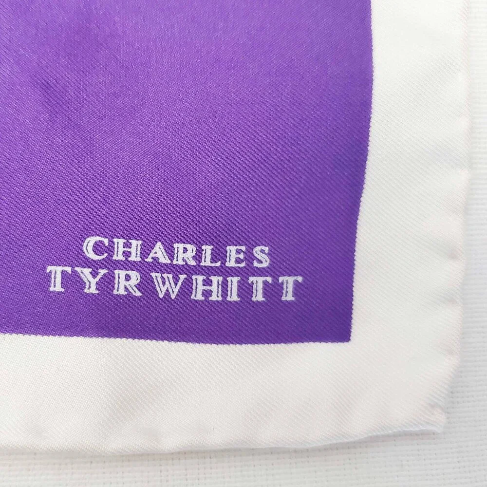 Ralph Lauren Lanvin Charles Tyrwhitt Men's Set of 3 Silk Pocket Squares Designer